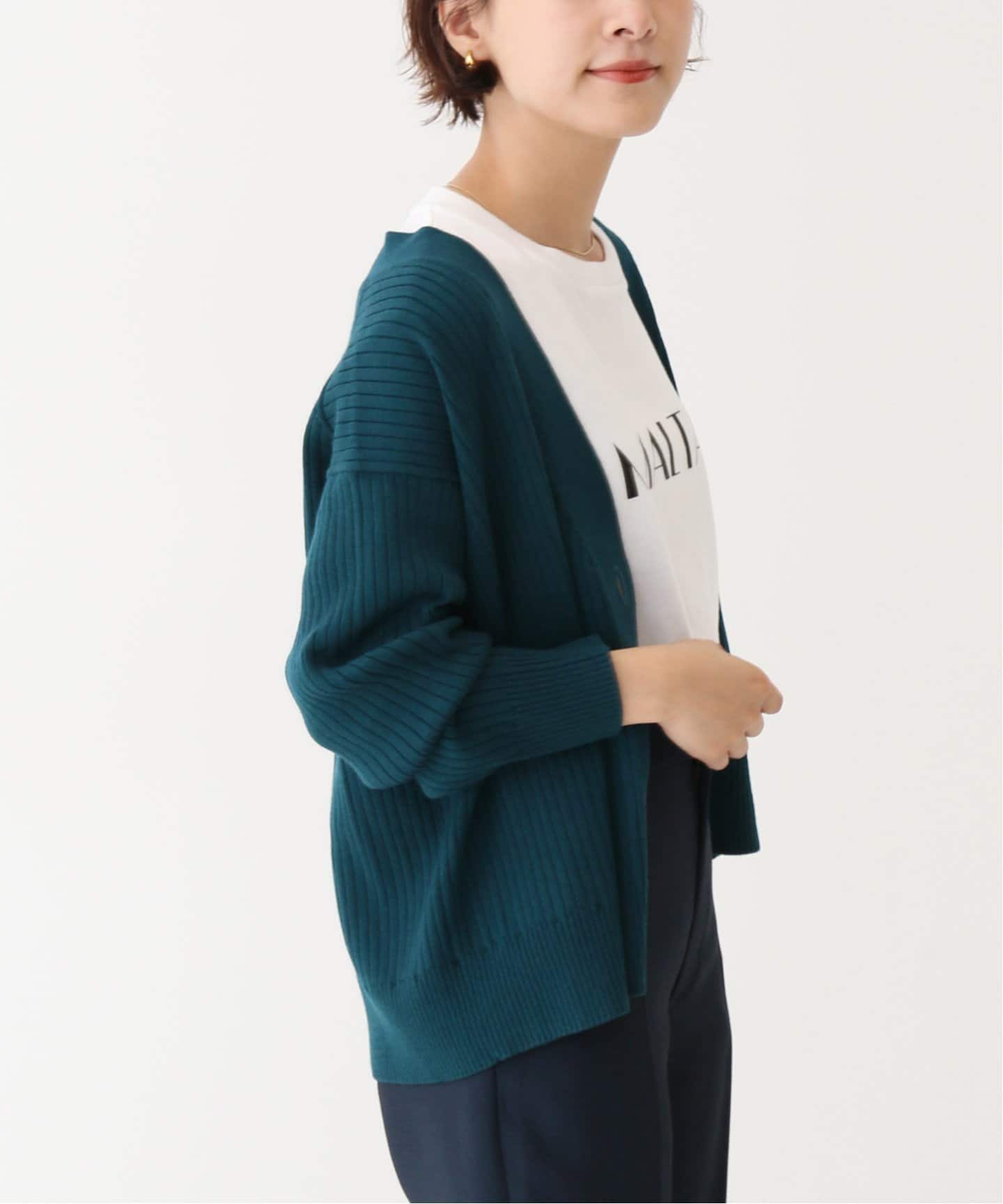 SNOWOOLリブカーデ◇（カーディガン）｜Spick and Span