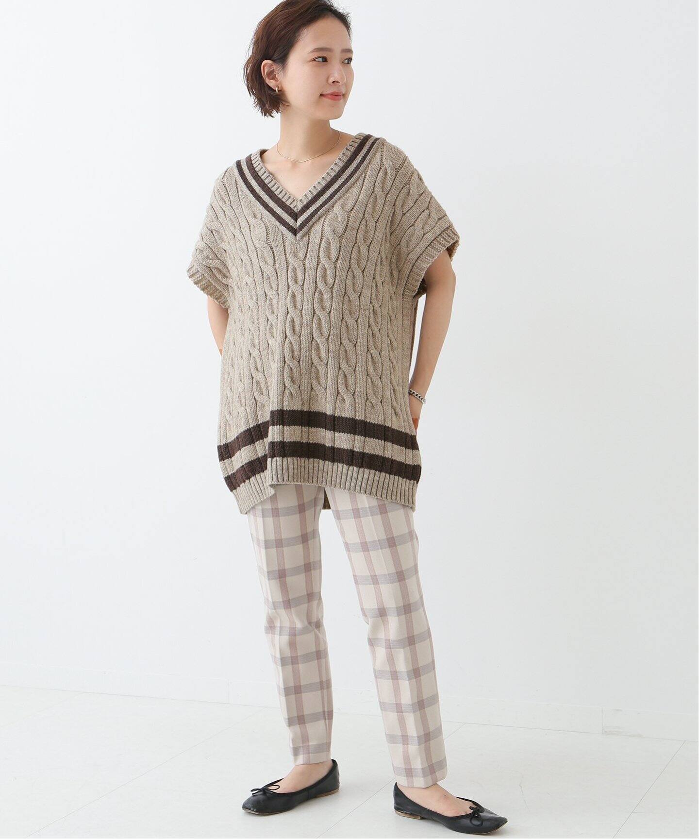 正規逆輸入品】 Knitwear】別注クリケットケーブルニットベスト ...