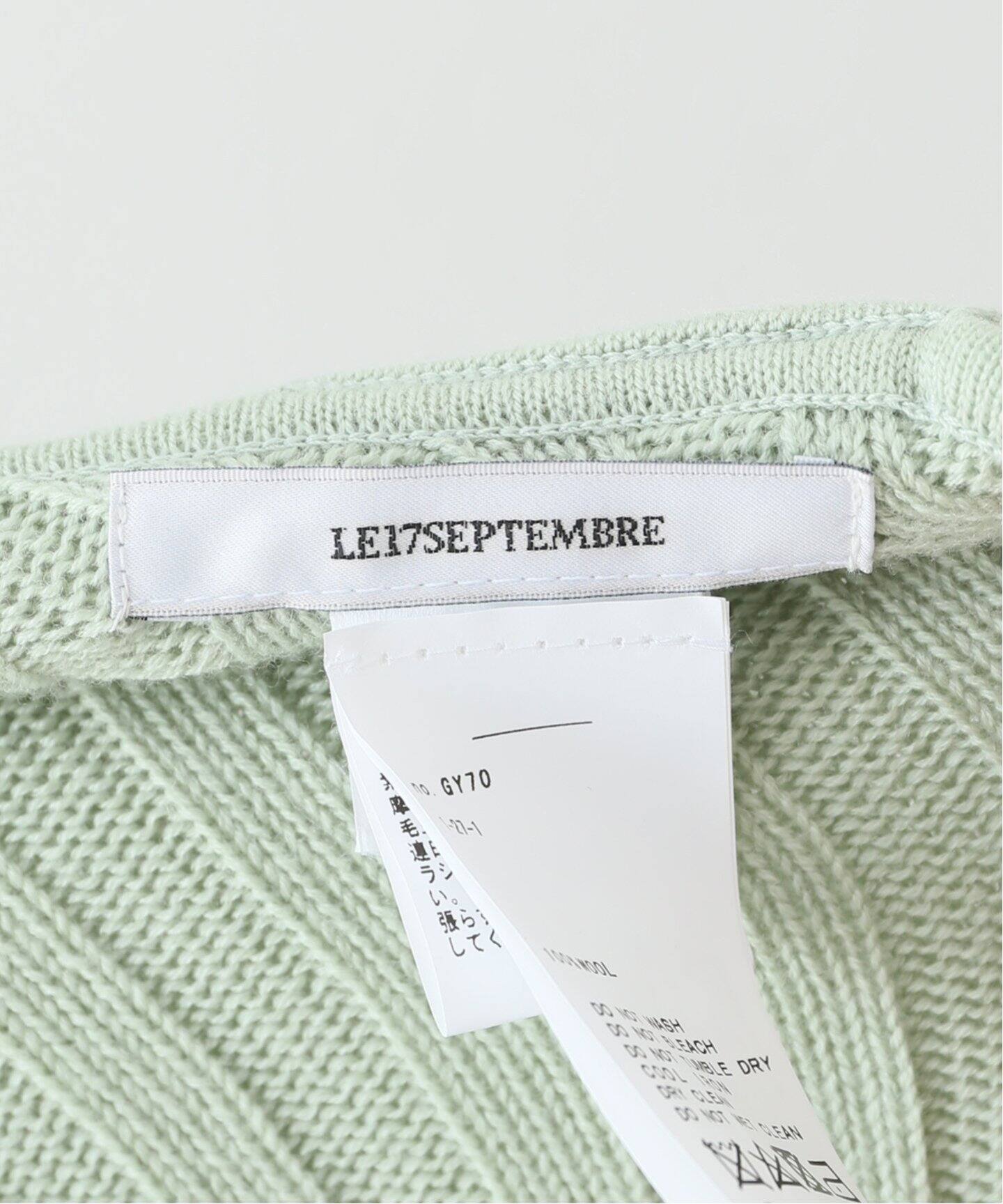 LE 17 SEPTEMBRE】 RIBBED KNIT MUFFLER マフラー◇（マフラー 