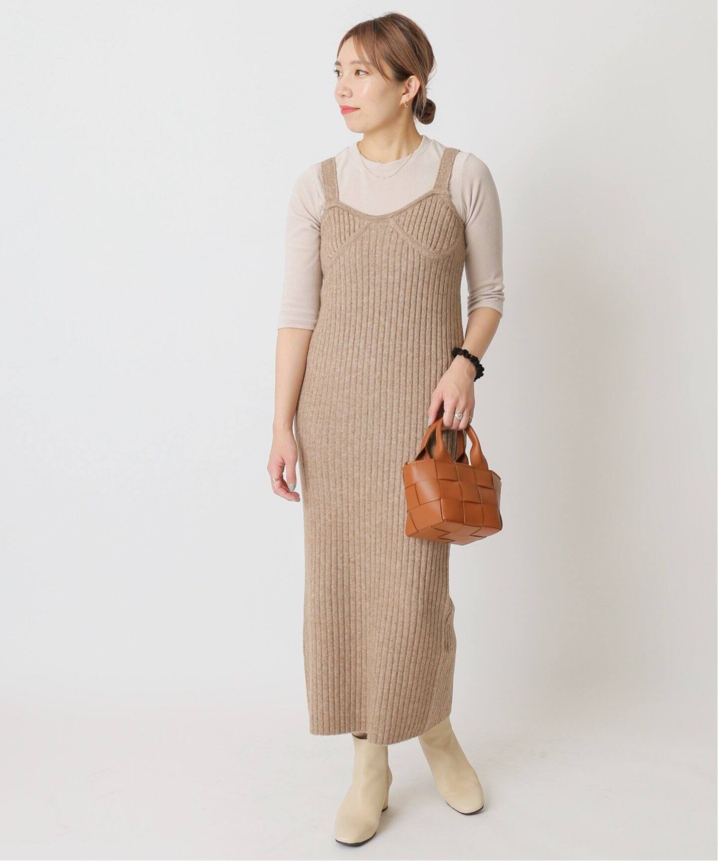 リブニットキャミワンピース◇（ワンピース）｜U by SPICK&SPAN（ユー  