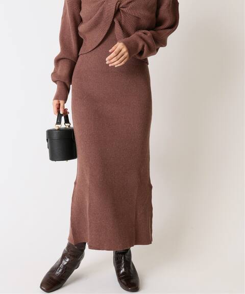 リブプルオーバーワンピースセットアップ U By Spick Span ユーバイスピックアンドスパン 公式のファッション通販 Baycrew S Store