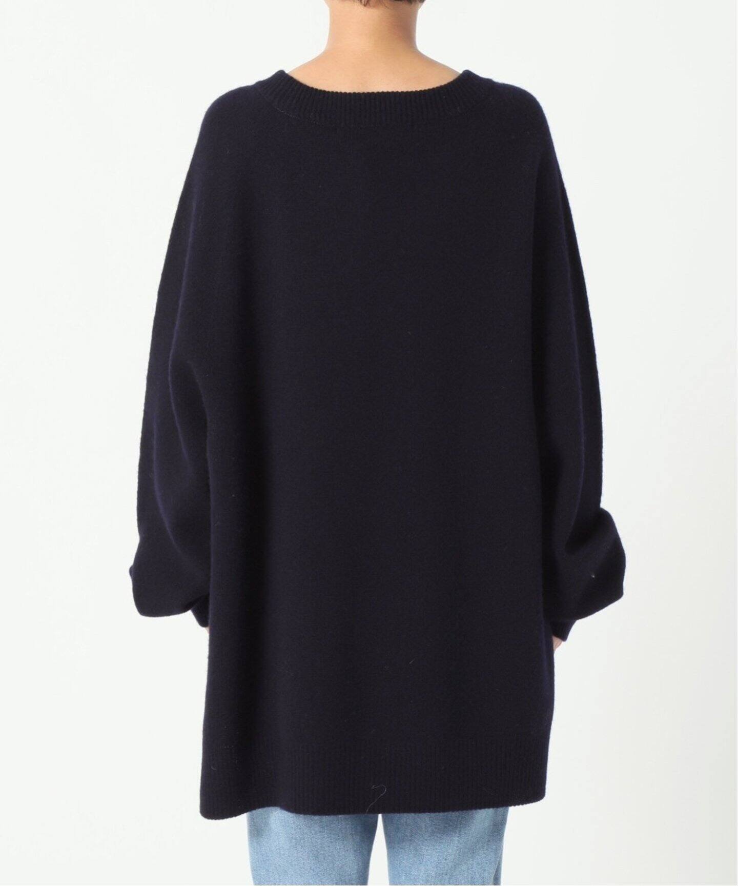 ラグランスリーブワイドプルオーバー4◇（ニット／セーター