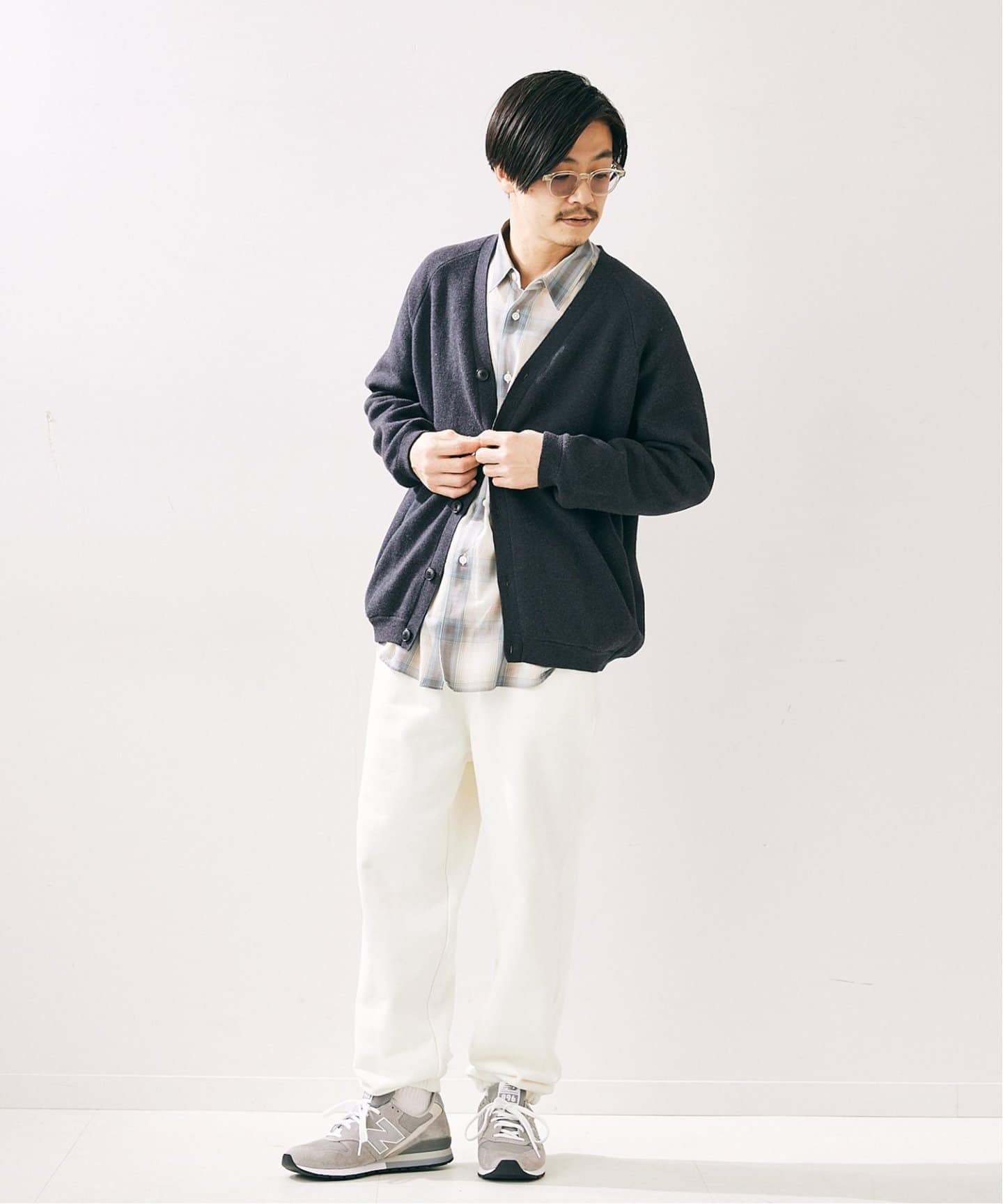 もちさら コットンカシミヤ カーディガン【洗える】黒 – kuros.style