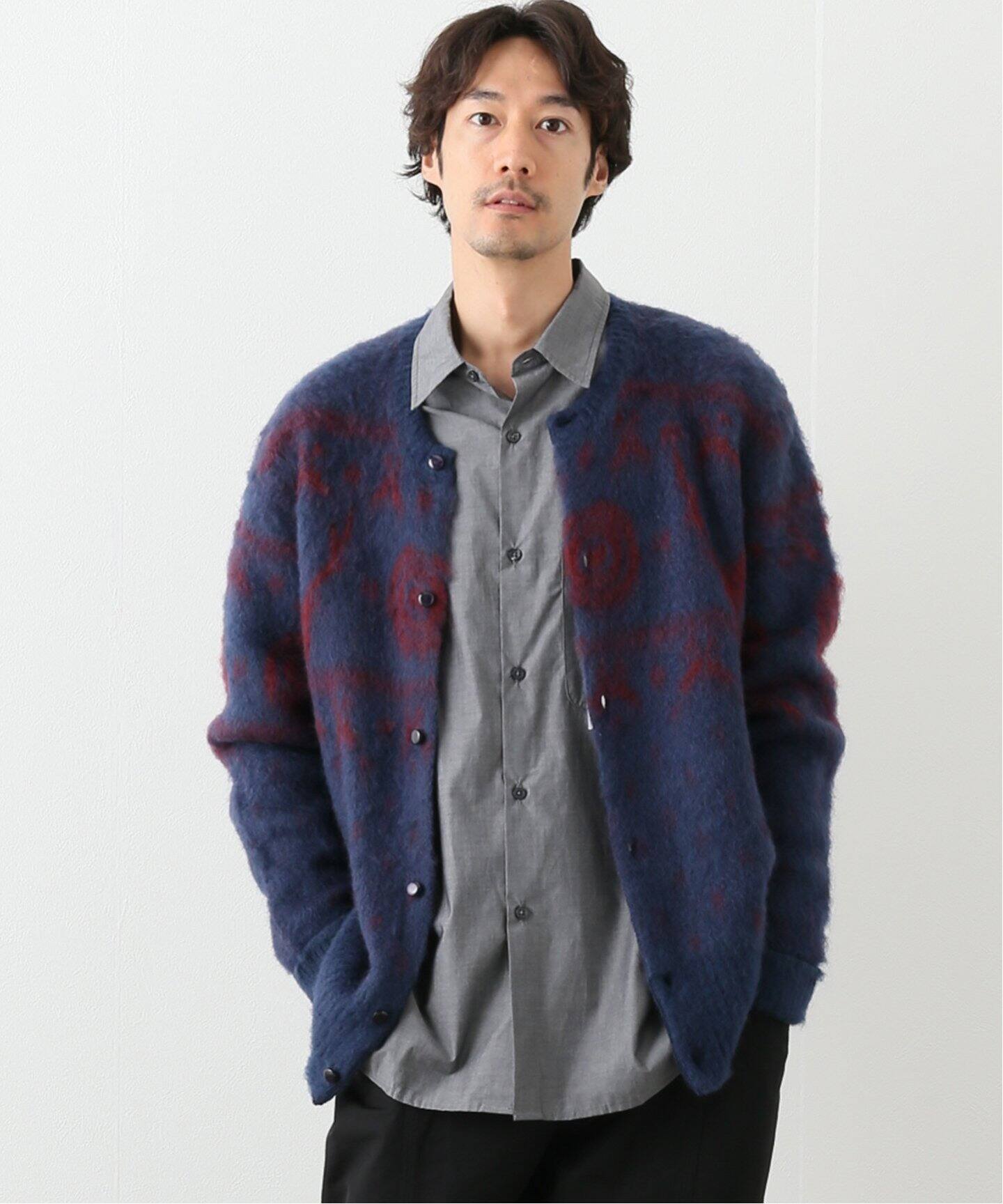 S2W8 / サウスツーウエストエイト】 LOOSE FIT CREW NECK CARDIGAN（ニット／セーター）｜417  EDIFICE（フォーワンセブン エディフィス）の通販｜BAYCREW'S STORE