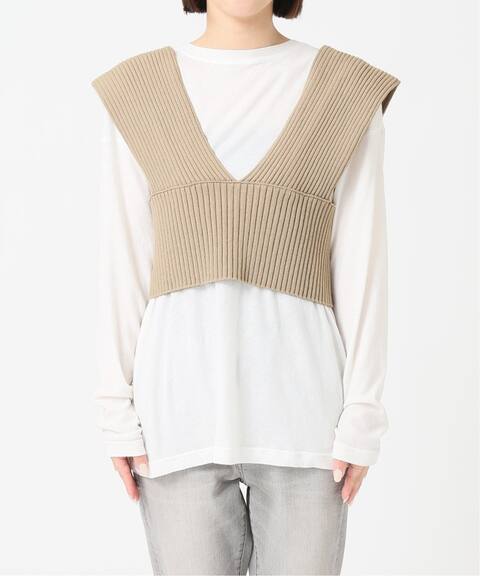 ハイツイストコットンリブビスチェ Journal Standard ジャーナルスタンダード 公式のファッション通販 Baycrew S Store