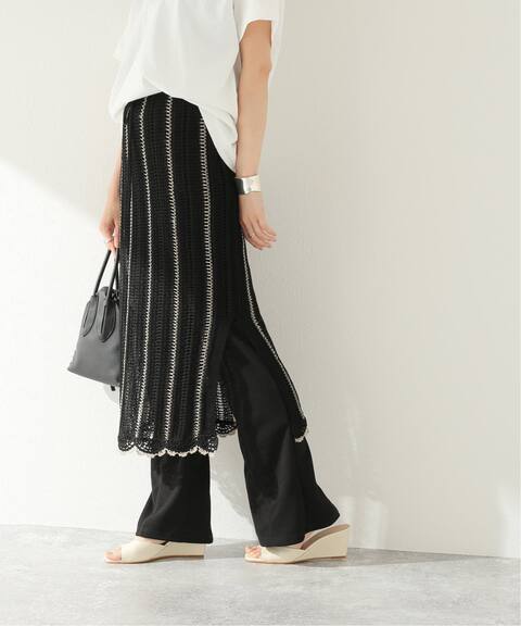 ニットクロシェレイヤードスカート Journal Standard ジャーナルスタンダード 公式のファッション通販 Baycrew S Store