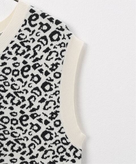 レオパードニットベスト Oriens Journal Standard オリエンス ジャーナルスタンダード 公式のファッション通販 Baycrew S Store