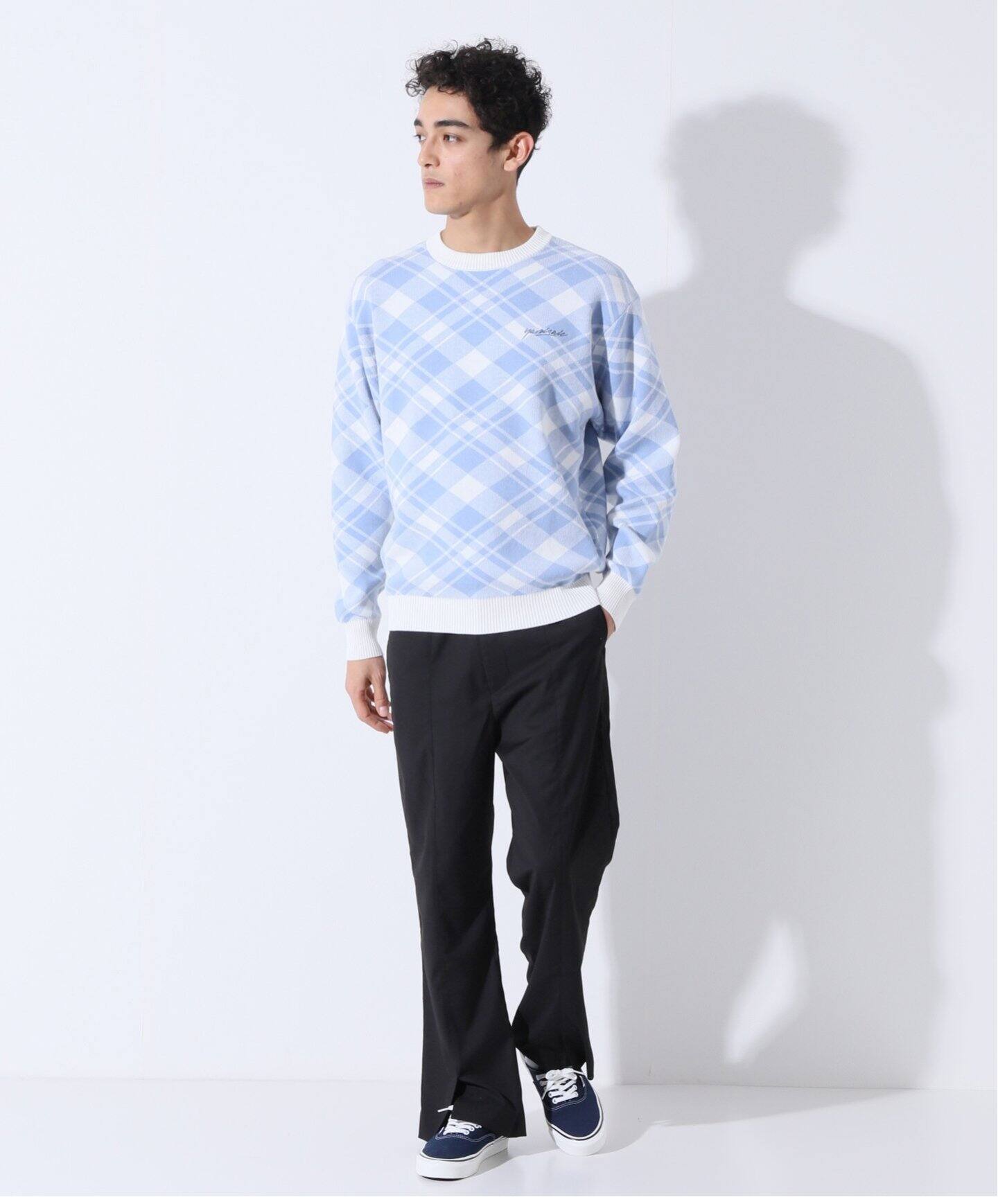 YARDSALE / ヤードセール】Plaid Knit（ニット／セーター）｜Oriens  