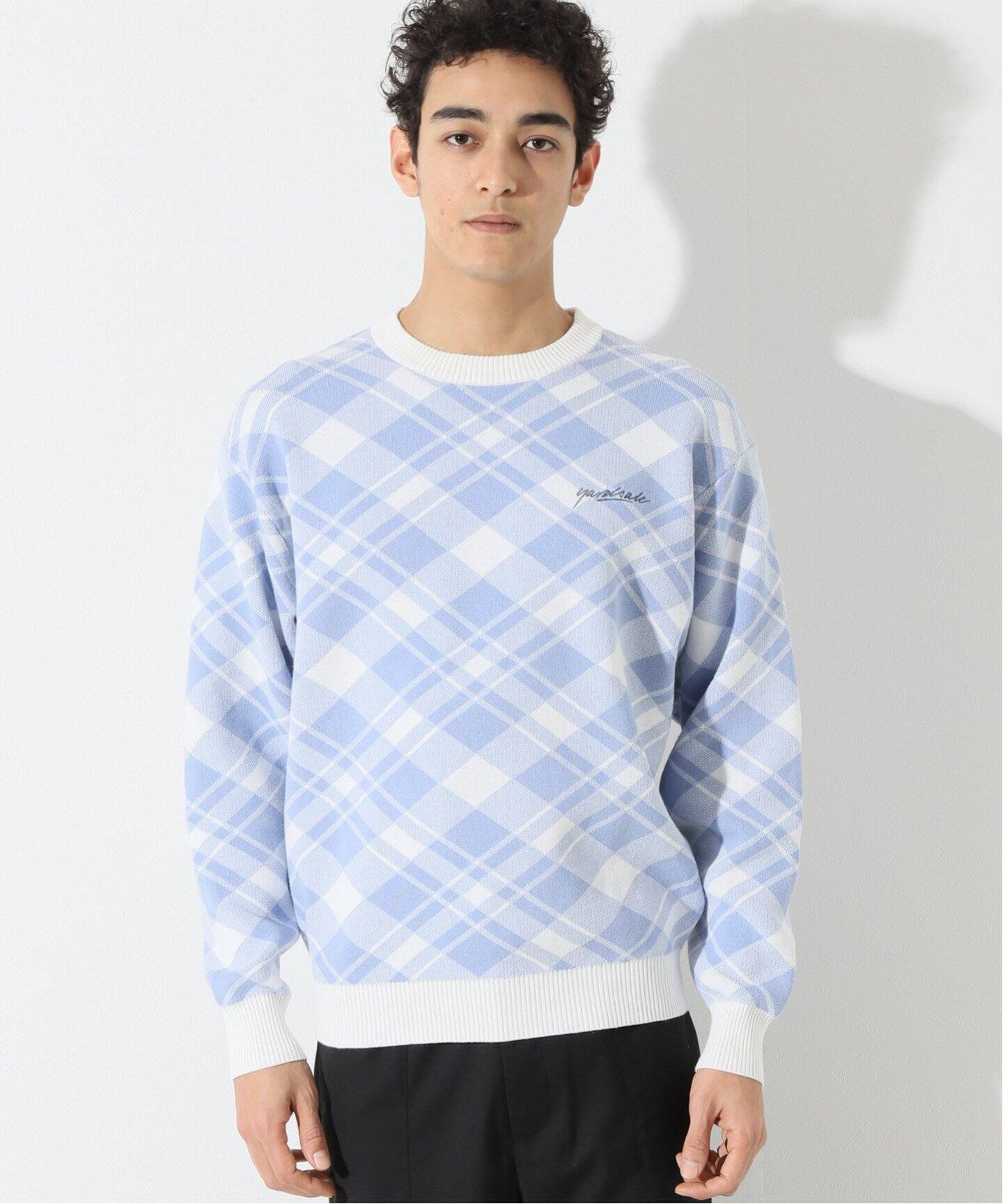 YARDSALE / ヤードセール】Plaid Knit（ニット／セーター）｜Oriens 