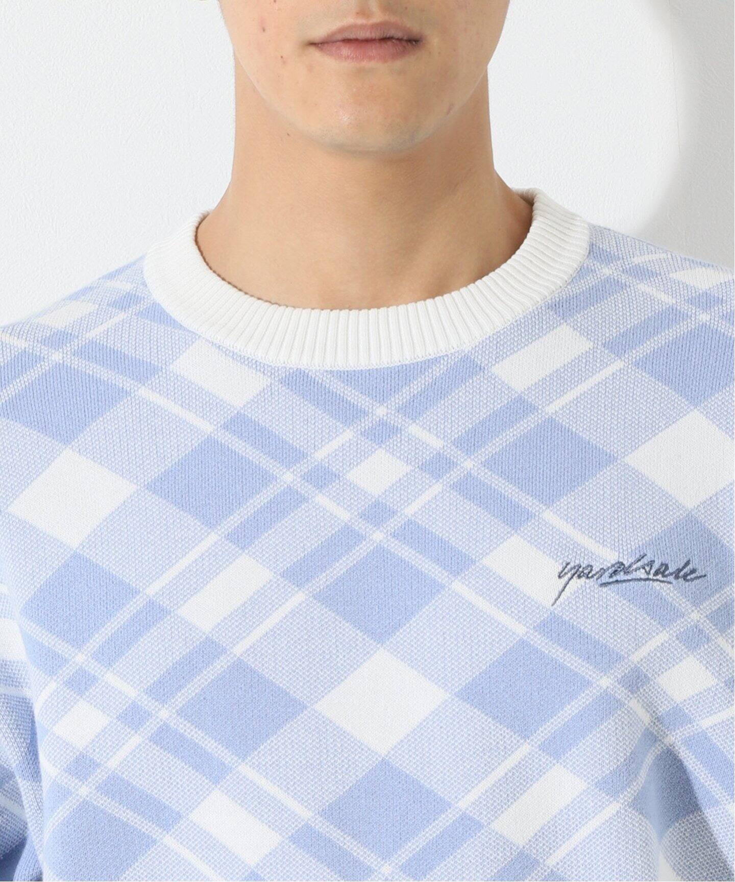 YARDSALE / ヤードセール】Plaid Knit（ニット／セーター）｜Oriens 