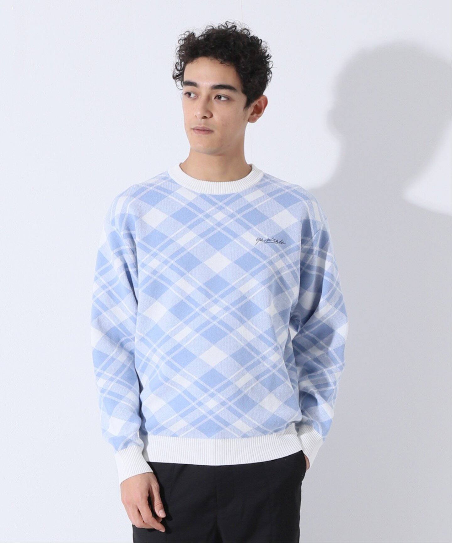 YARDSALE / ヤードセール】Plaid Knit（ニット／セーター）｜Oriens  
