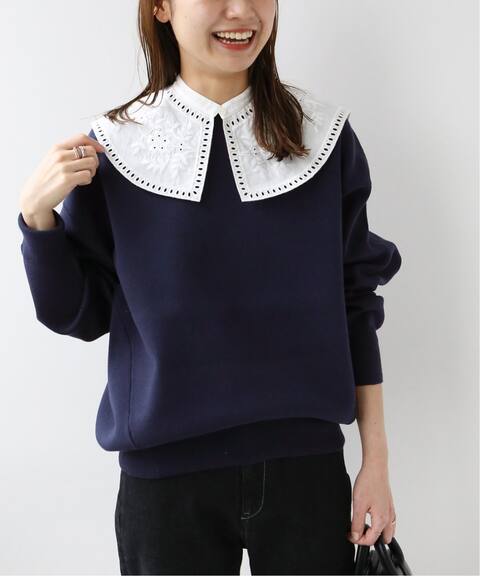 スカラ刺繍襟付きニットプルオーバー Journal Standard Relume ジャーナルスタンダード レリューム 公式のファッション通販 Baycrew S Store スカラ刺繍襟付きニットプルオーバー Journal Standard Relume ジャーナルスタンダード レリューム 公式のファッション通販 Baycrew S Store