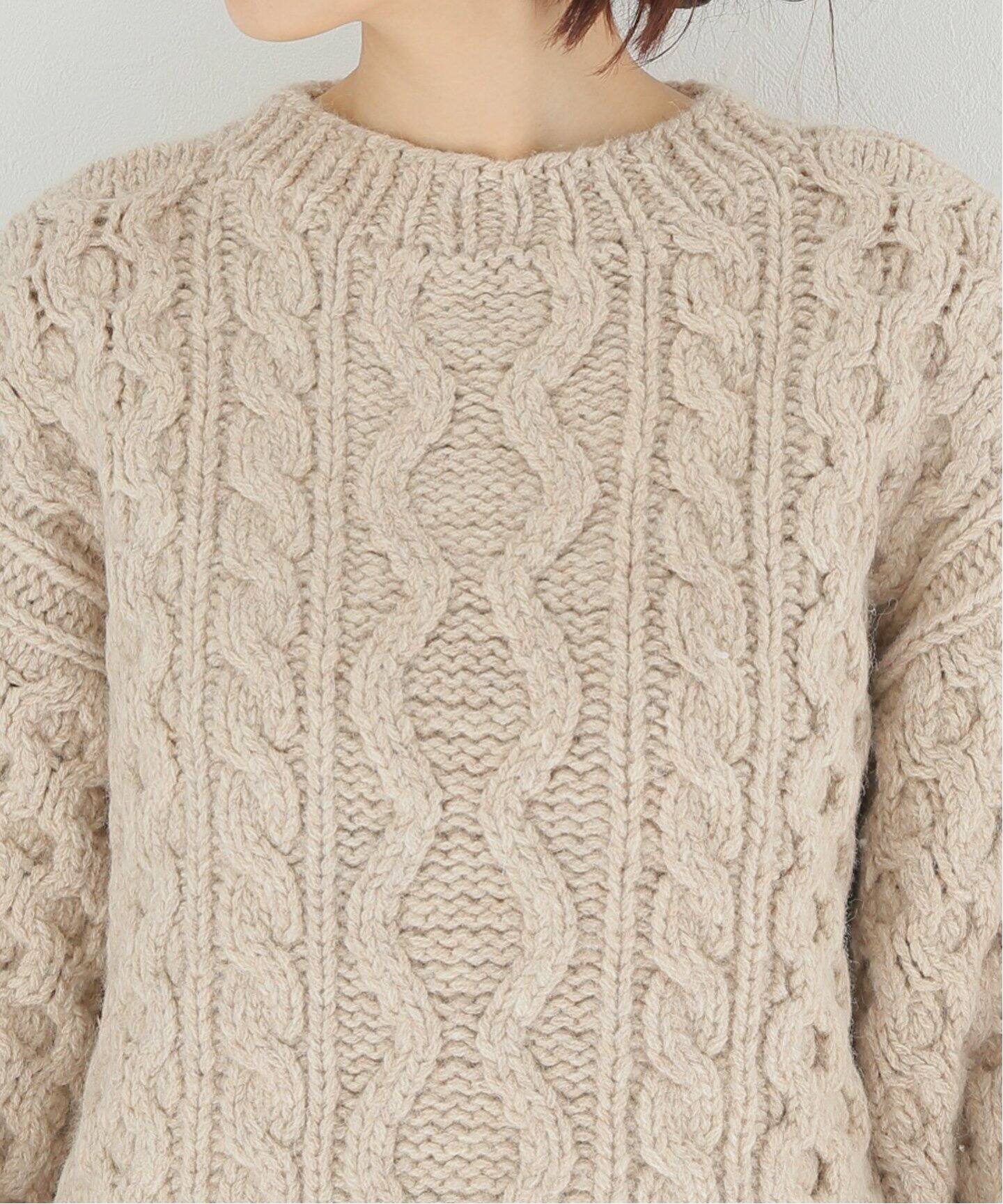 別注》【LEINWANDE/ラインヴァンド】 Disassembly Wool Top：ニット 