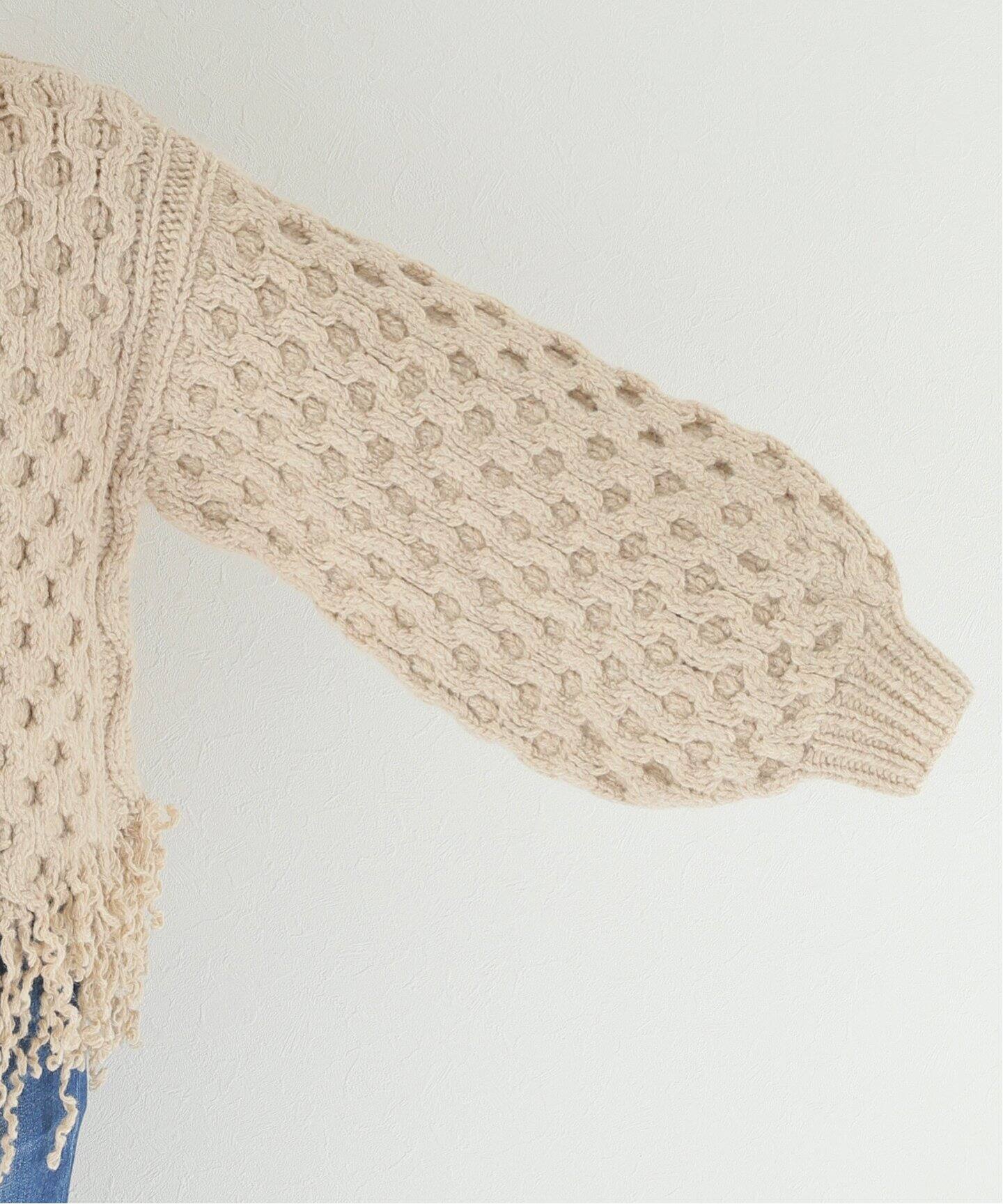 別注》【LEINWANDE/ラインヴァンド】 Disassembly Wool Top：ニット 