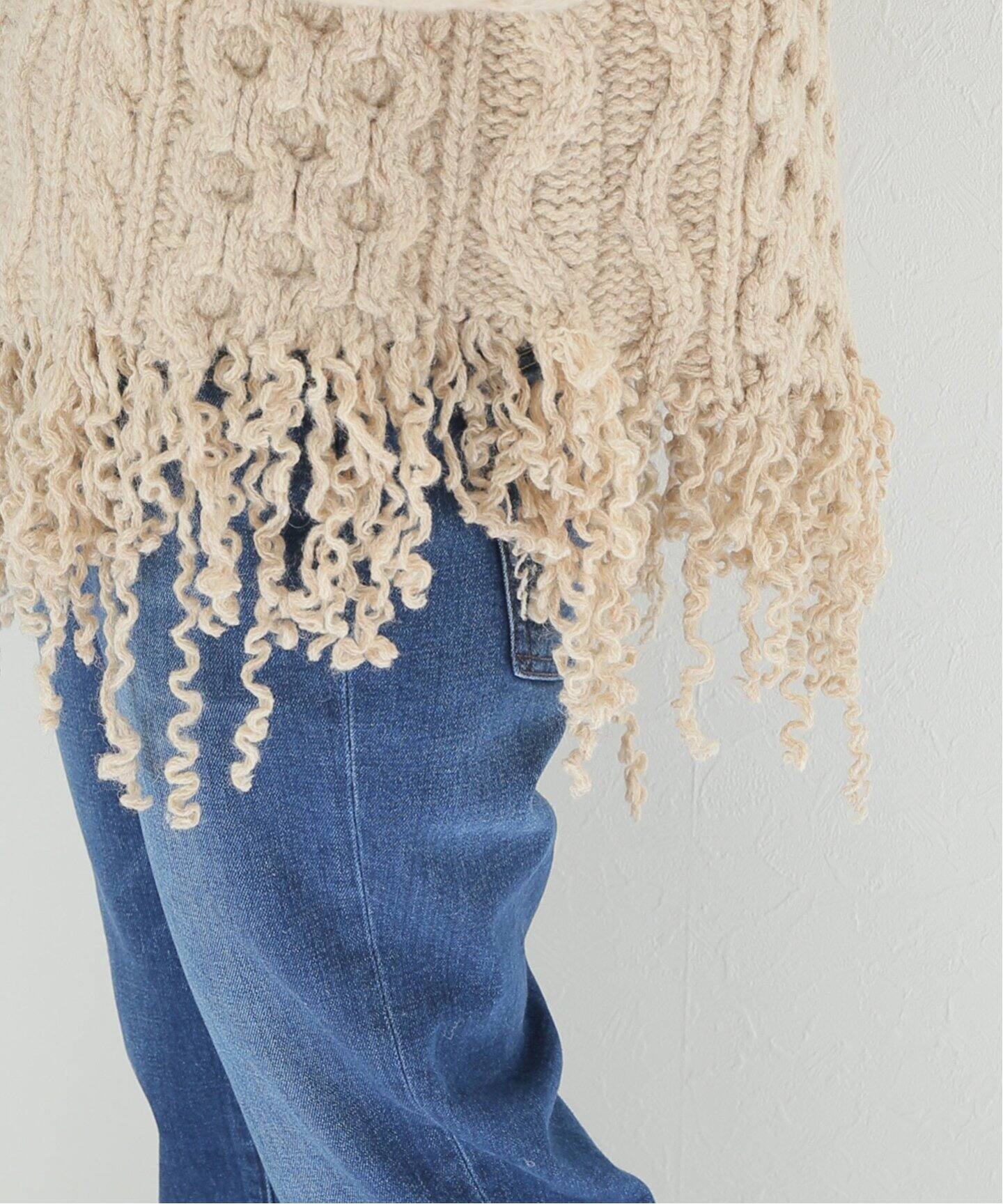 別注》【LEINWANDE/ラインヴァンド】 Disassembly Wool Top：ニット 