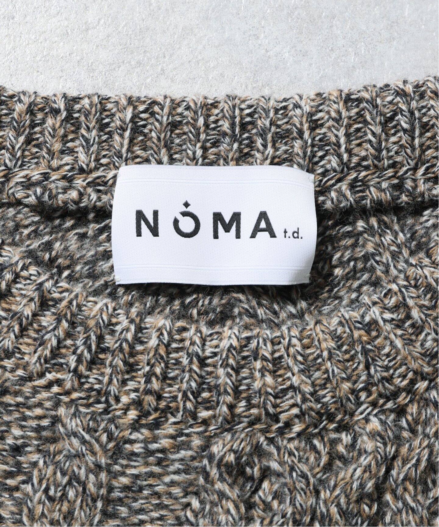 NOMA t.d. / ノ－マティーディー】Twist ケーブルニットベスト（ベスト  