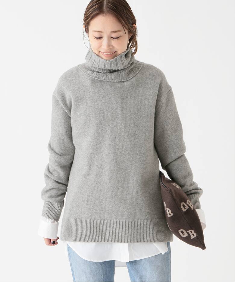 追加*JADEタートルネックプルオーバー1（ニット／セーター）｜Deuxieme  