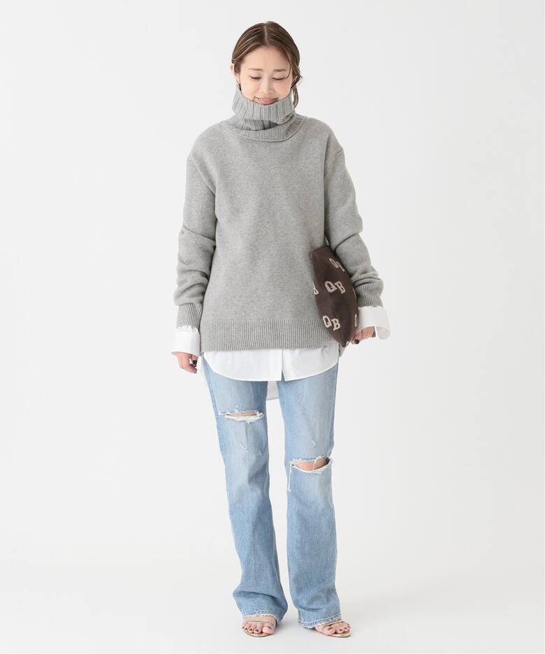 追加*JADEタートルネックプルオーバー1（ニット／セーター）｜Deuxieme 