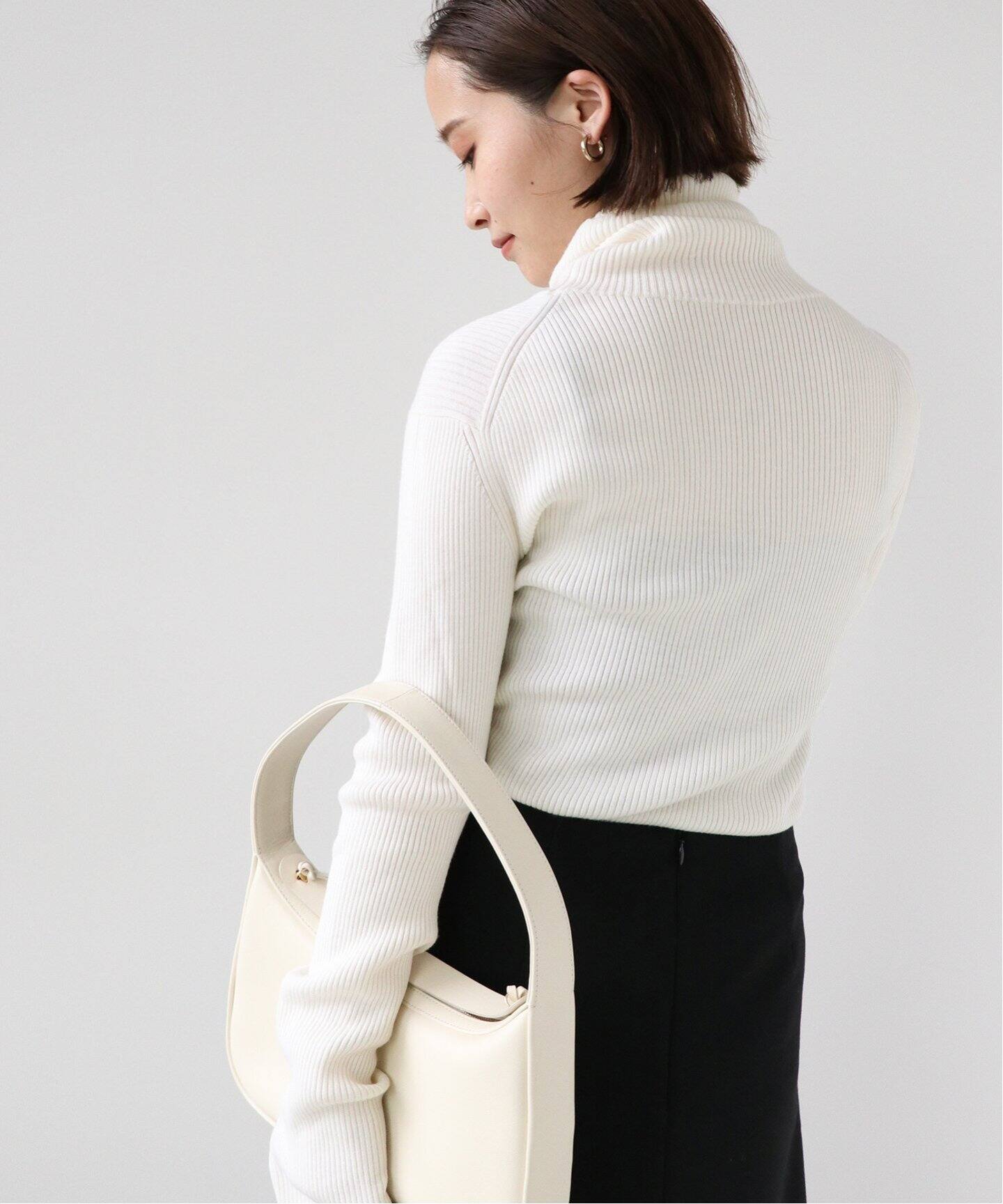 TEX リブタートルネック プルオーバー（ニット／セーター）｜Deuxieme  