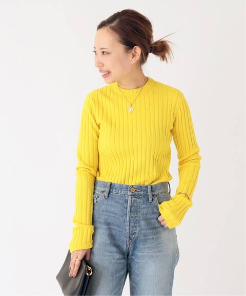 Cinoh チノ リブ クルーネックニット Deuxieme Classe ドゥーズィエム クラス 公式のファッション通販 Baycrew S Store