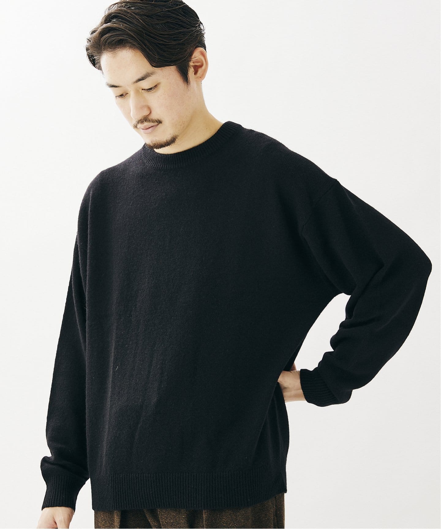 カシミヤ ブレンド YAK クルーネック ニット|JOURNAL STANDARD カシミヤ ブレンド YAK クルーネック ニット|JOURNAL STANDARD