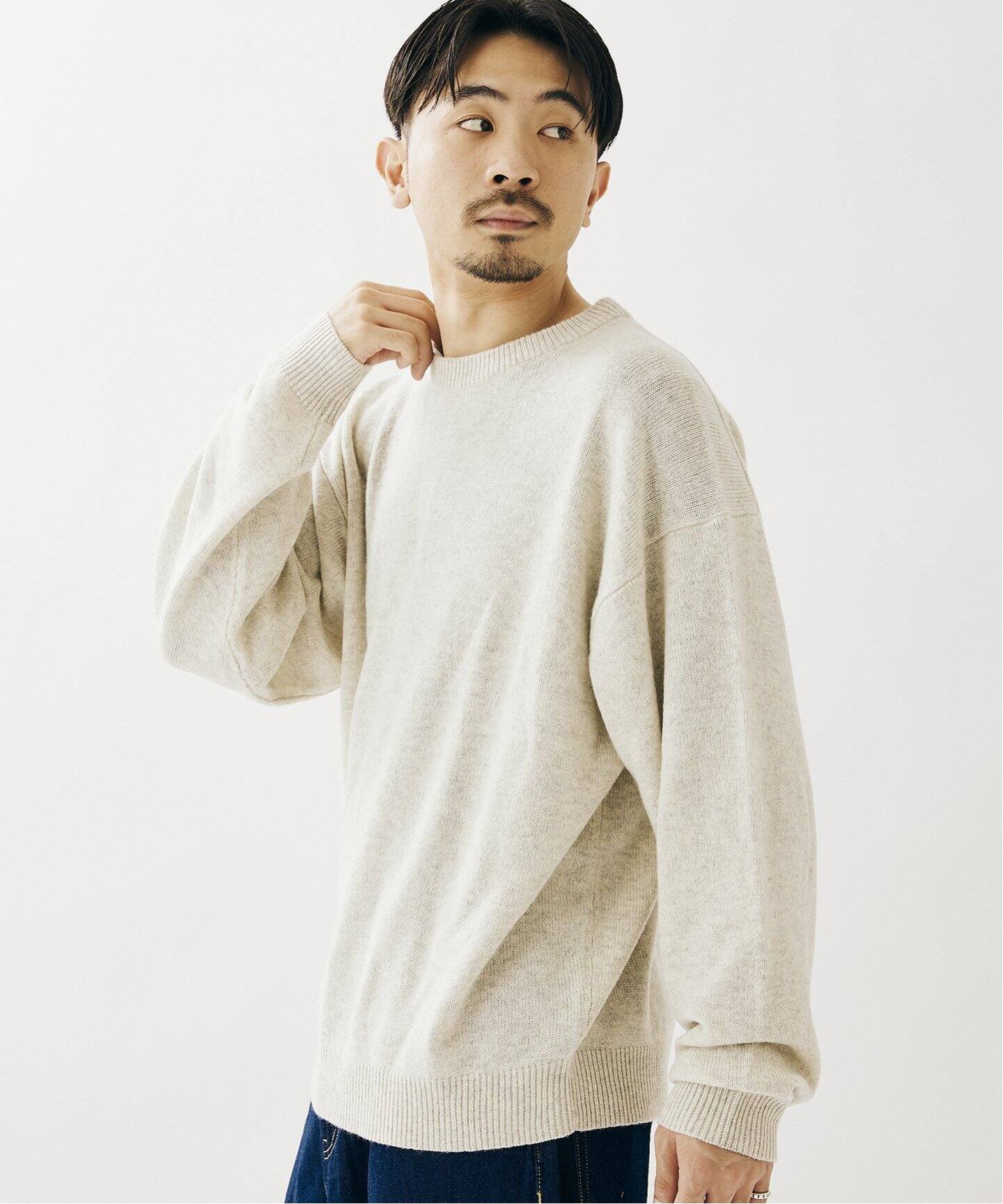 カシミヤ ブレンド YAK クルーネック ニット|JOURNAL STANDARD カシミヤ ブレンド YAK クルーネック ニット|JOURNAL STANDARD