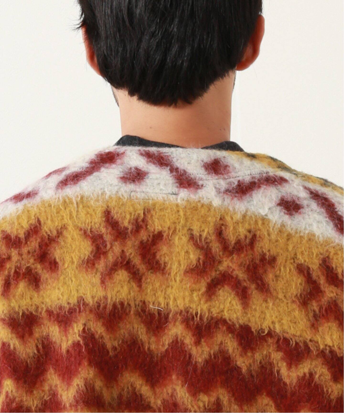 とっておきし福袋 engineered garments カーディガン モヘア 通販ショップ販売 カーディガン モヘア garments engineered ノーカラージャケット