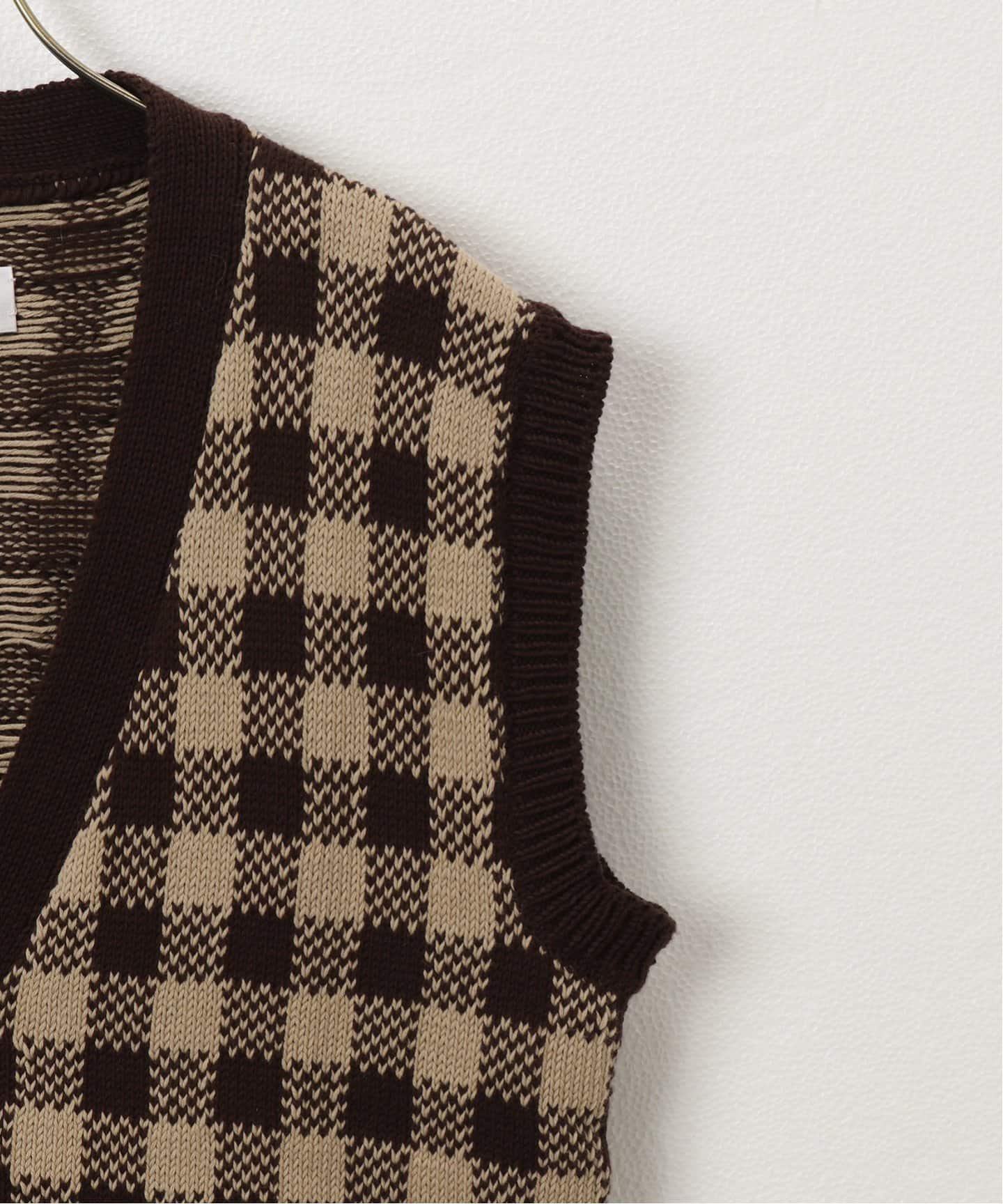 ernest w baker ギンガム チェック ベスト ernest w baker ギンガム チェック ベスト ernest w baker