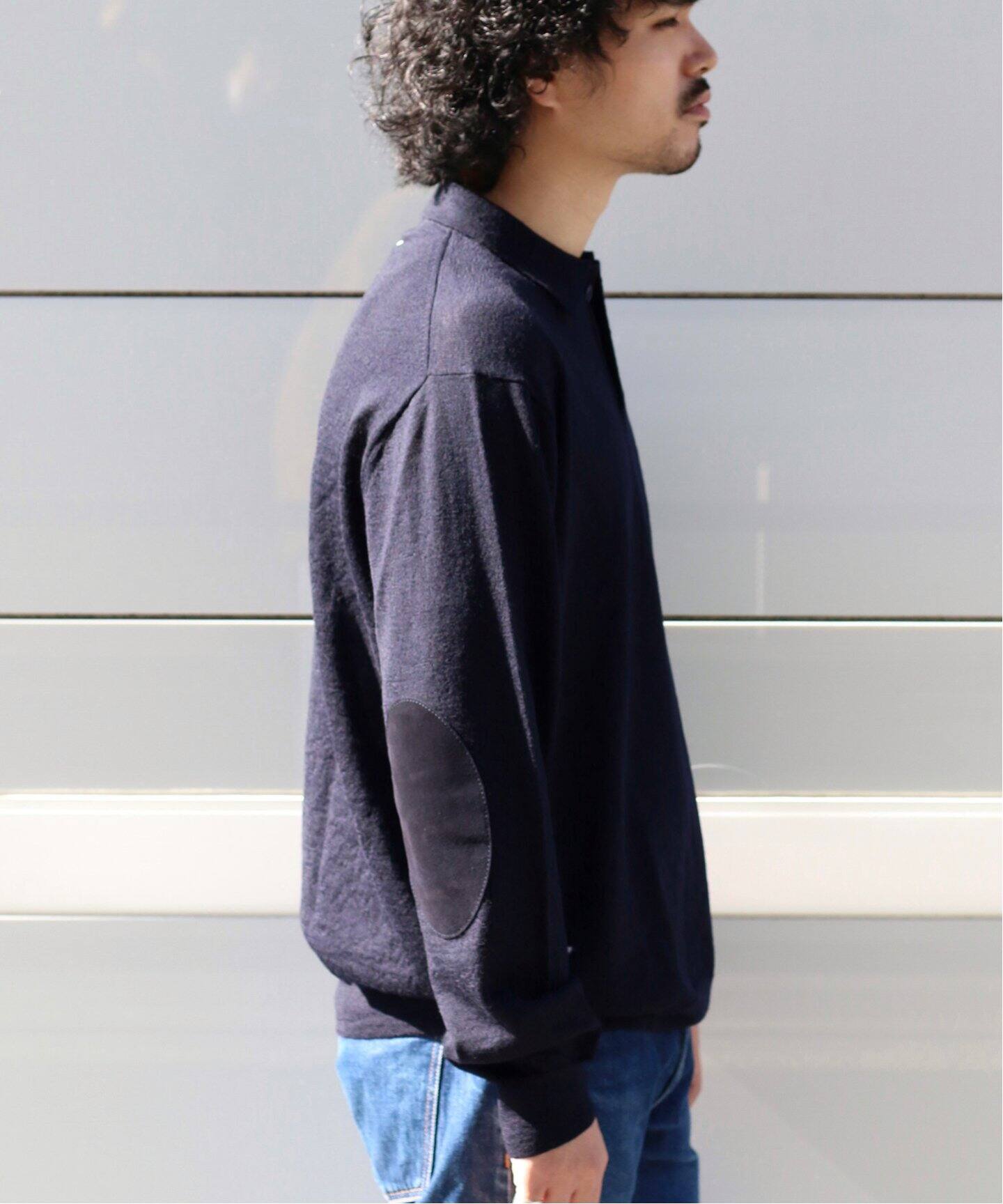 MAISON MARGIELA / メゾン マルジェラ】エルボーパッチニット 