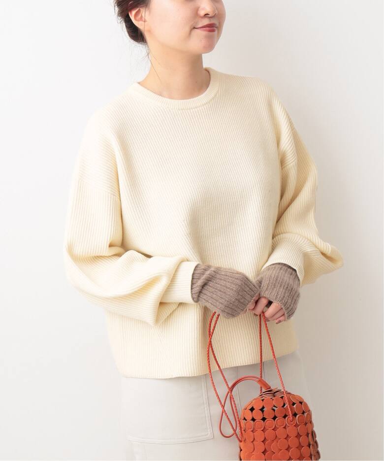 畦クルーネックプルオーバー◇（ニット／セーター）｜IENA（イエナ）の  