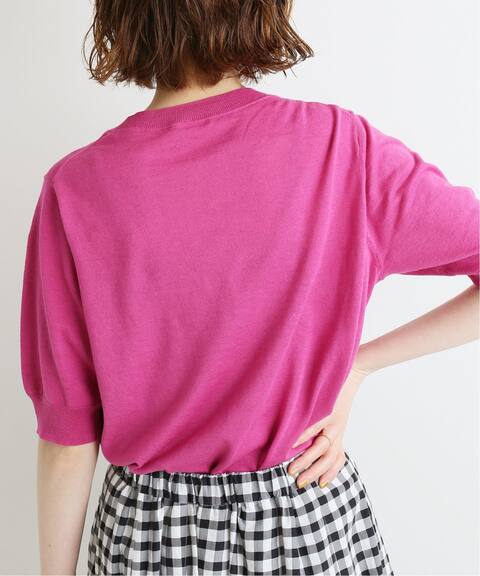 コットン麻半袖クルーネックプルオーバー Iena イエナ 公式のファッション通販 21080900401020 Baycrew S Store