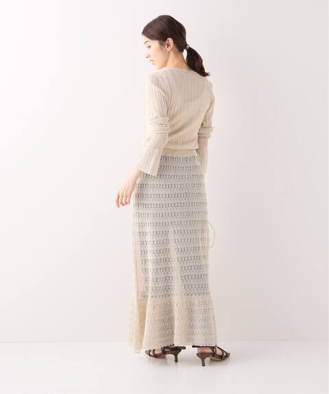 レース編みニットワンピース Iena イエナ 公式のファッション通販 Baycrew S Store