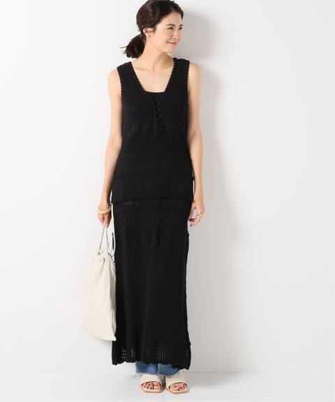 Italyコットンレースニットワンピース Iena イエナ 公式のファッション通販 Baycrew S Store