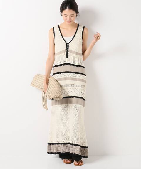 Italyコットンレースニットワンピース Iena イエナ 公式のファッション通販 Baycrew S Store