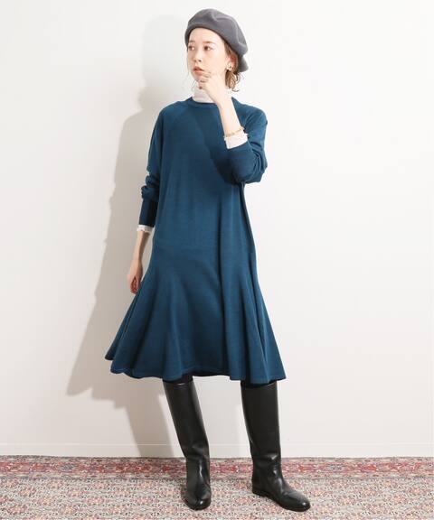 Iena La Boucle Victoriaミニペプラムワンピース Iena イエナ 公式のファッション通販 Baycrew S Store