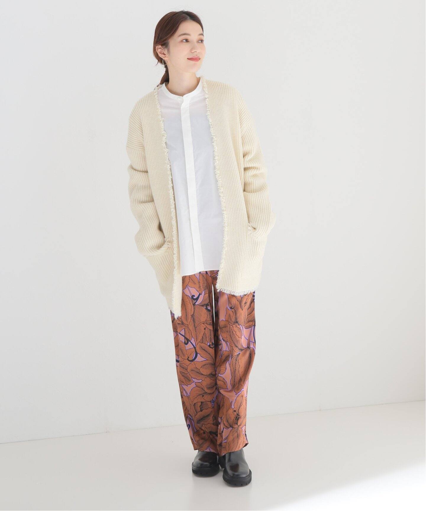 ブルーフェイス カーディガン（ニット／セーター）｜VERMEIL par iena  