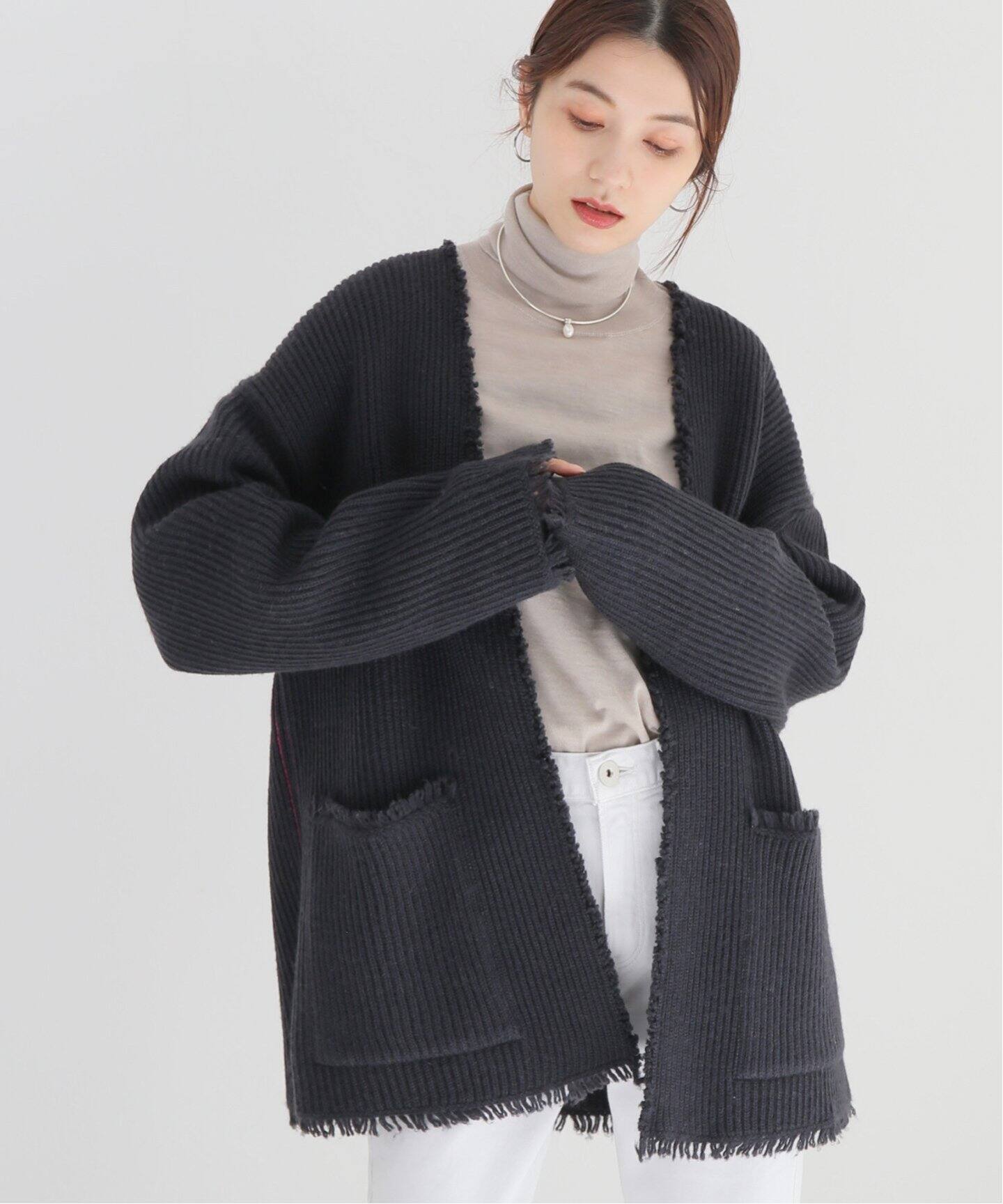 ブルーフェイス カーディガン（ニット／セーター）｜VERMEIL par iena  