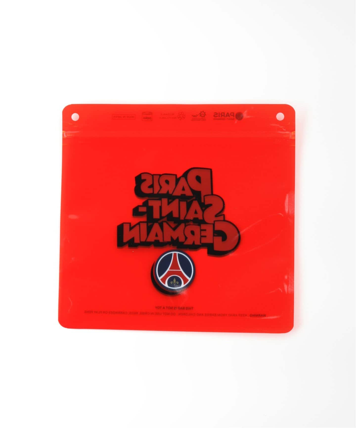 Pake(R) × Paris Saint-Germain】プリント ジッパーバッグセット (3枚