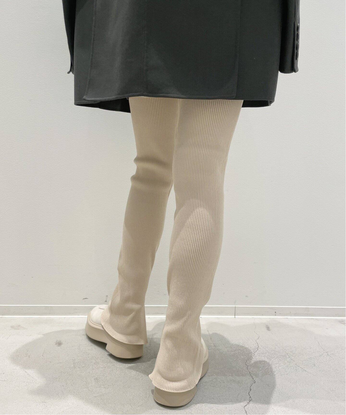 Rib Leggings（ソックス・靴下）｜L 