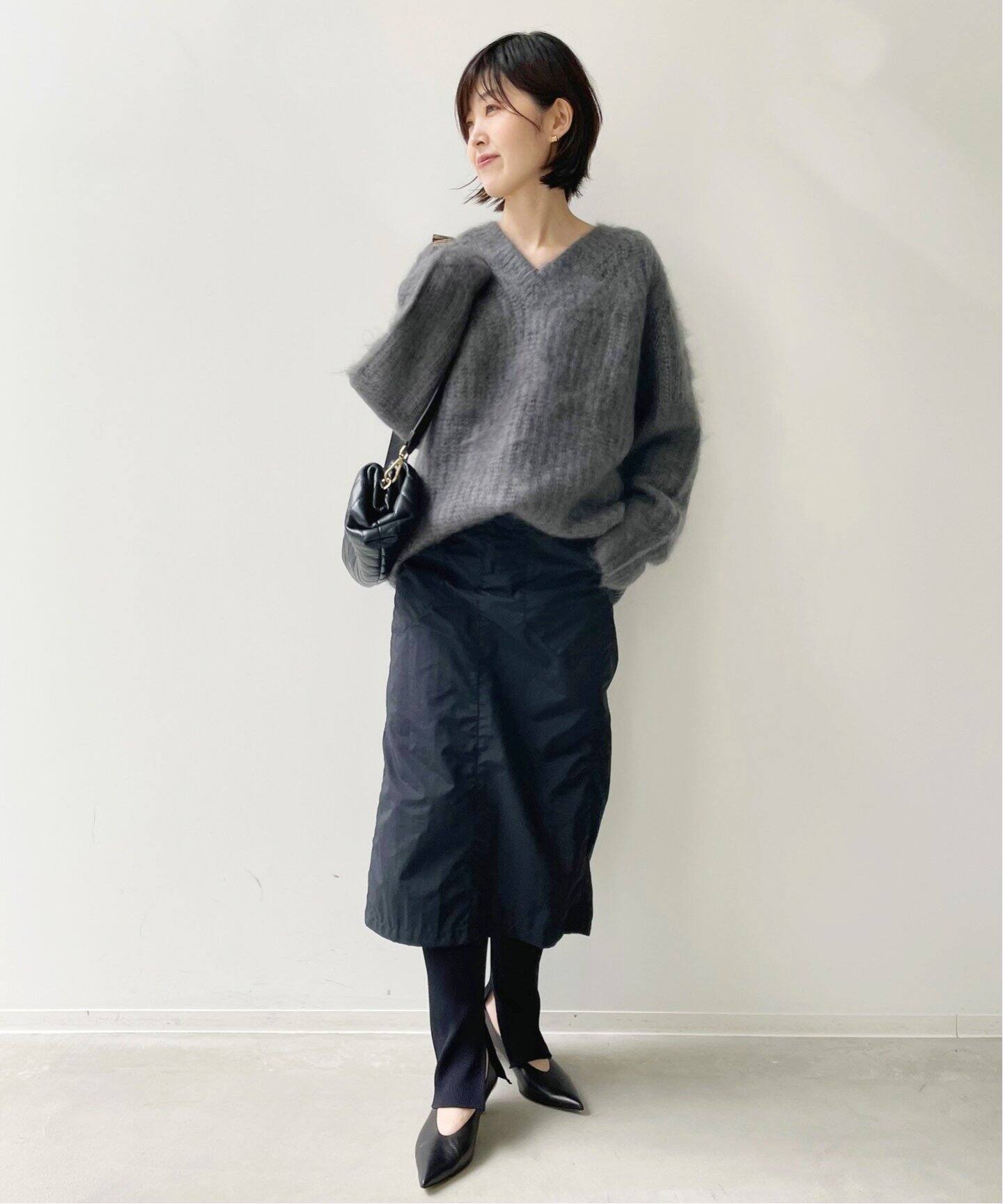 Rib Leggings（ソックス・靴下）｜L 