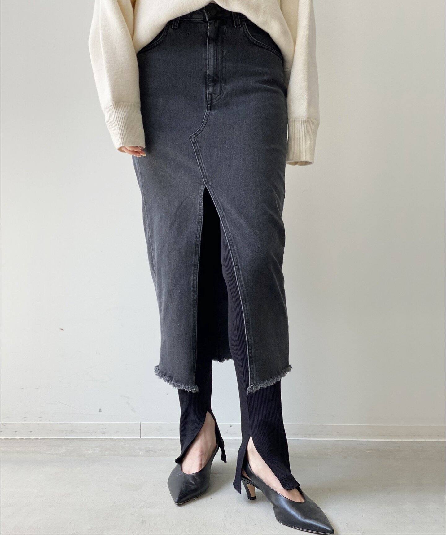 Rib Leggings（ソックス・靴下）｜L 