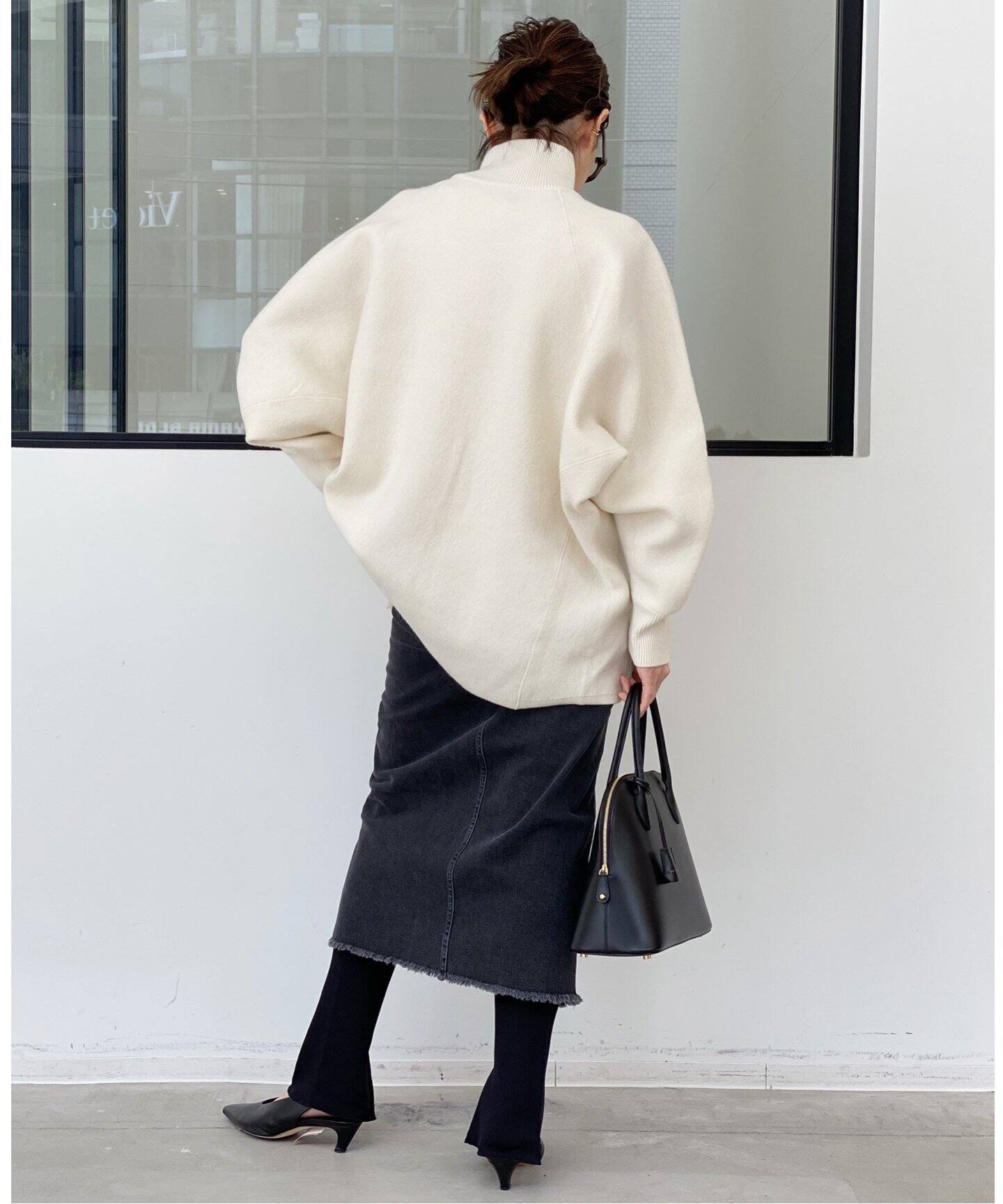 Rib Leggings（ソックス・靴下）｜L 