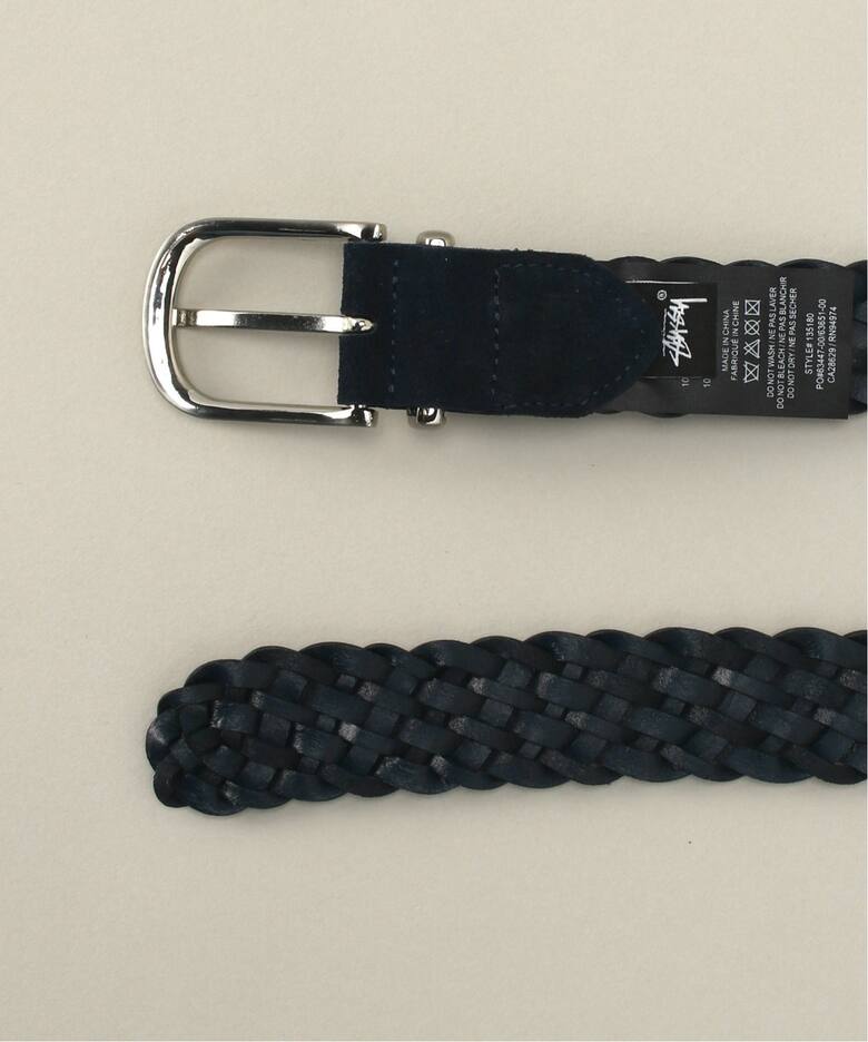 【STUSSY / ステューシー】Braided Leather Belt（ベルト）｜WISM（ウィズム）の通販｜BAYCREW’S STORE