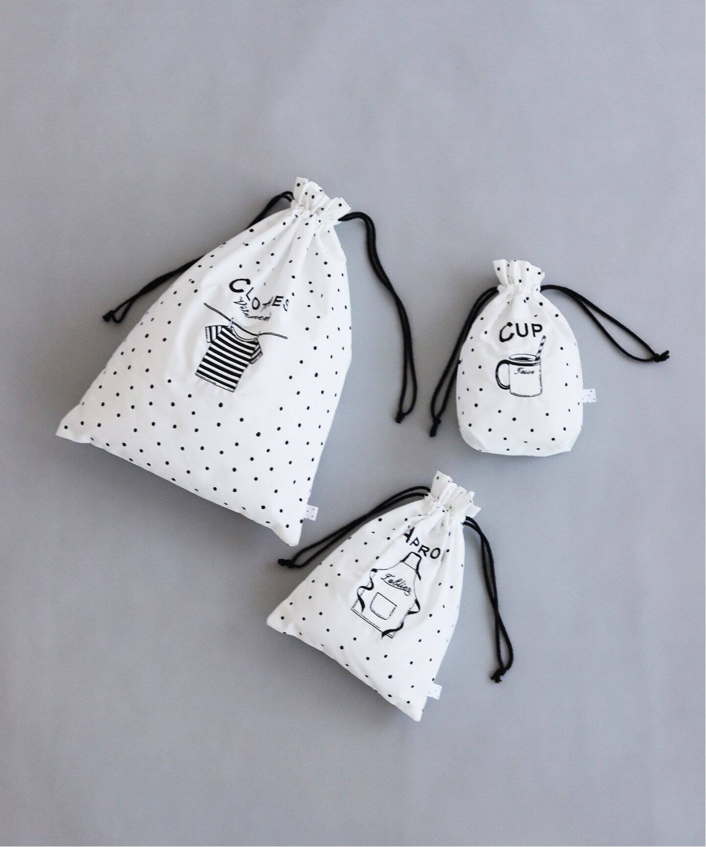 IENA ENFANT/イエナ アンファン】Tablierキンチャク Kids（ポーチ