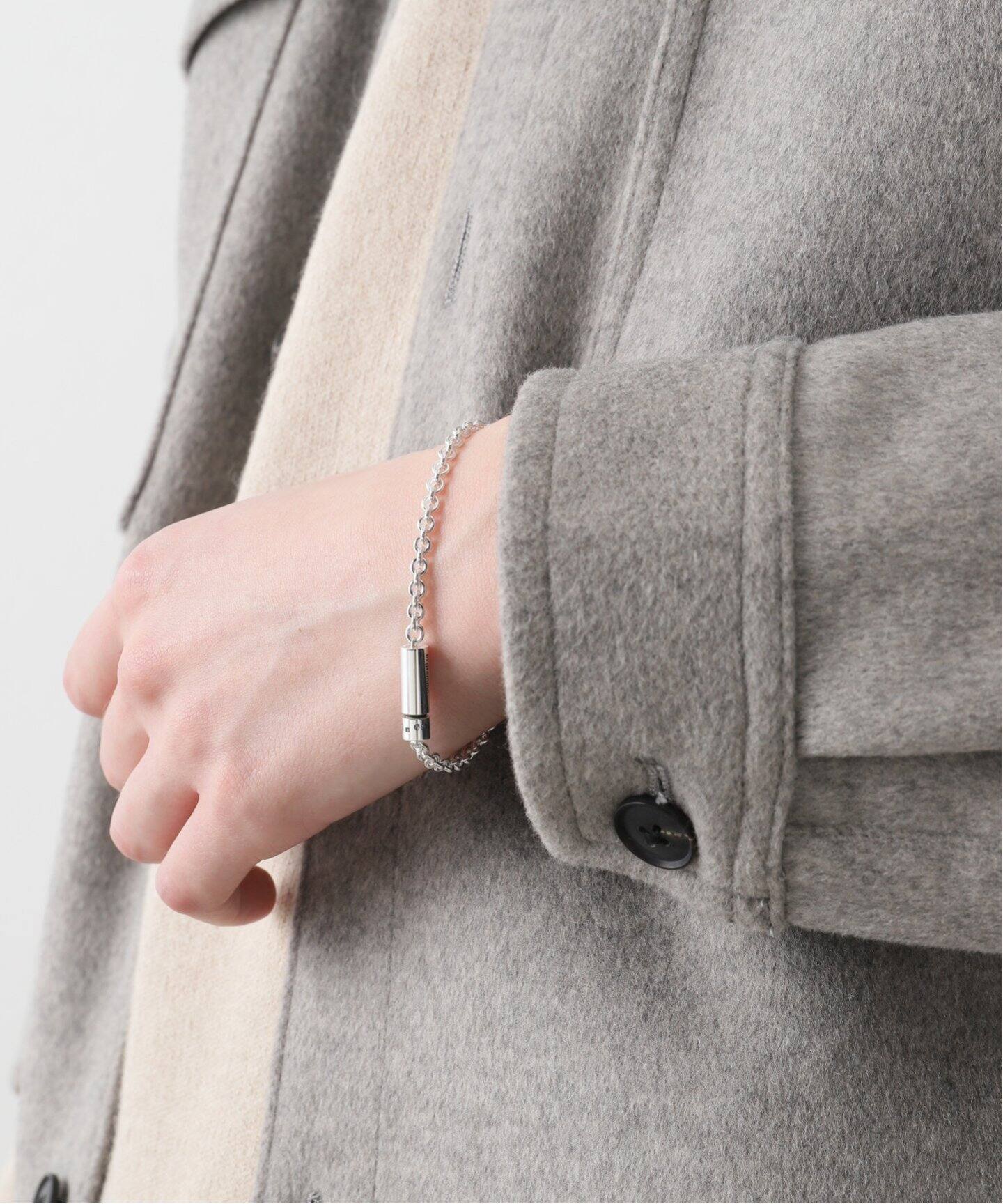 LE GRAMME 11G POLISHED CHAIN CABLE BRACE（ブレスレット・バングル  