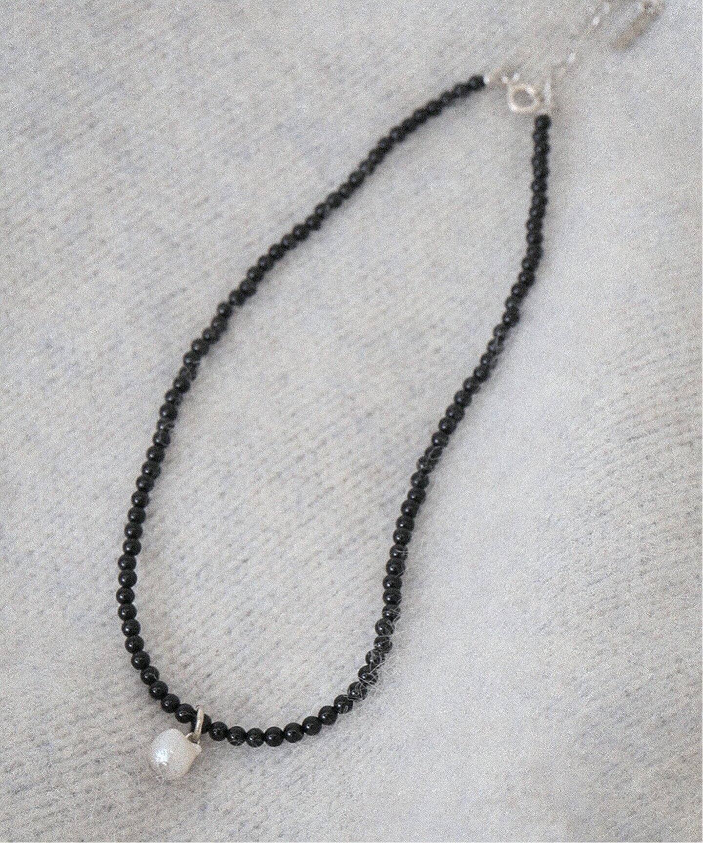 UCALYPT】別注オニキスネックレスバロックパール◇（ネックレス 