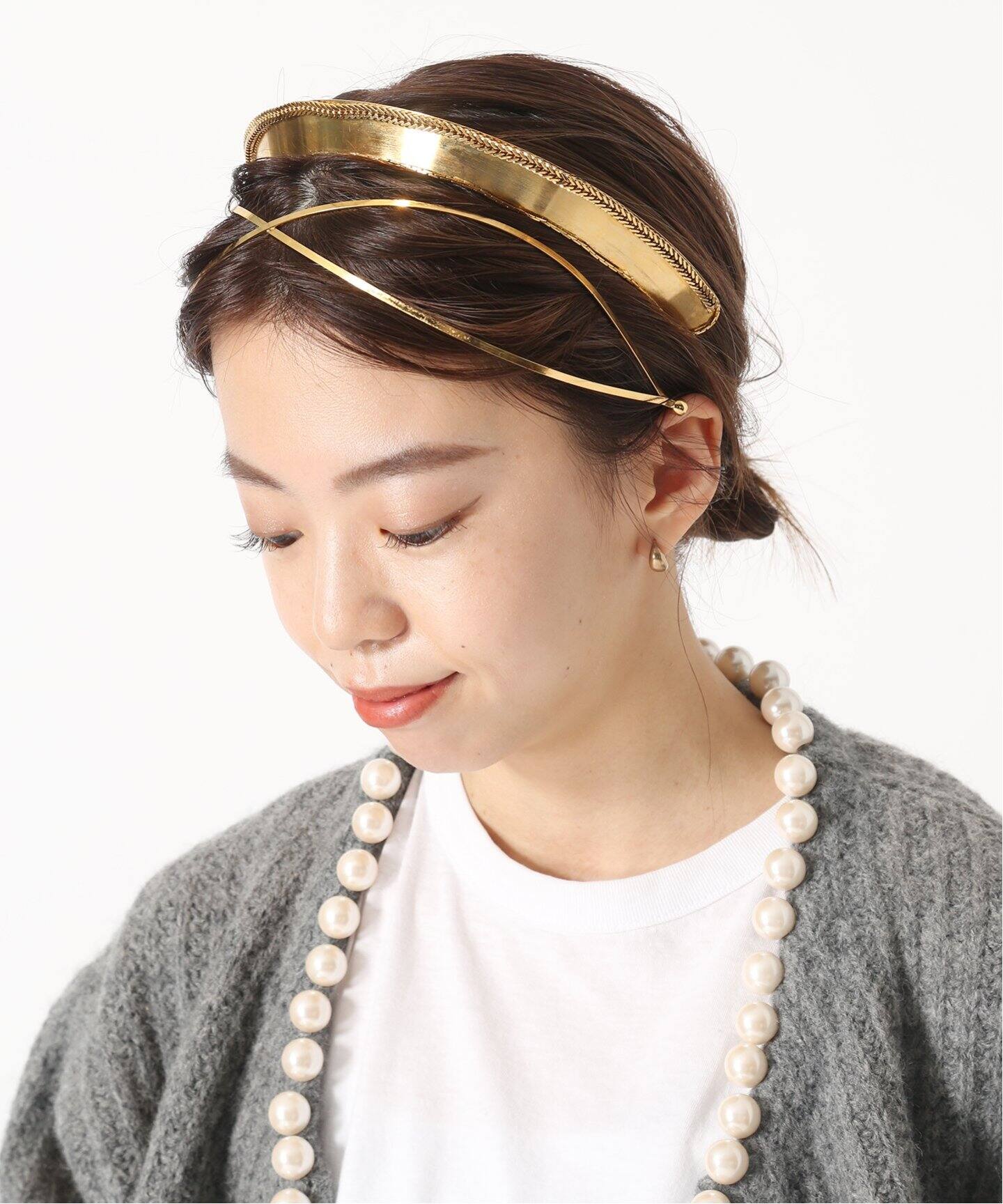 LELET NY/レレット ニューヨーク】 ワイドヘッドバンド（ヘア 