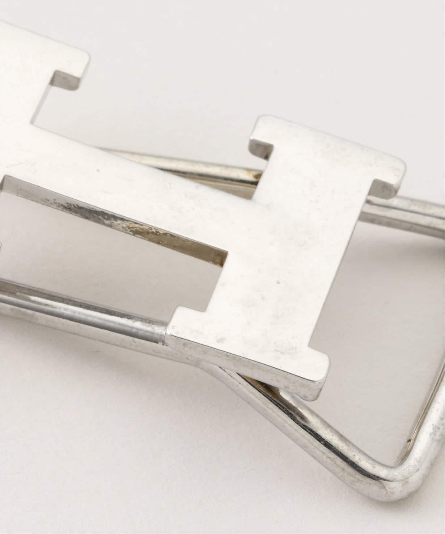 【希少デザイン】HERMES マネークリップ 拍車 ヴィンテージ　箱付き 希少デザイン】HERMES マネークリップ 拍車 ヴィンテージ 箱付き