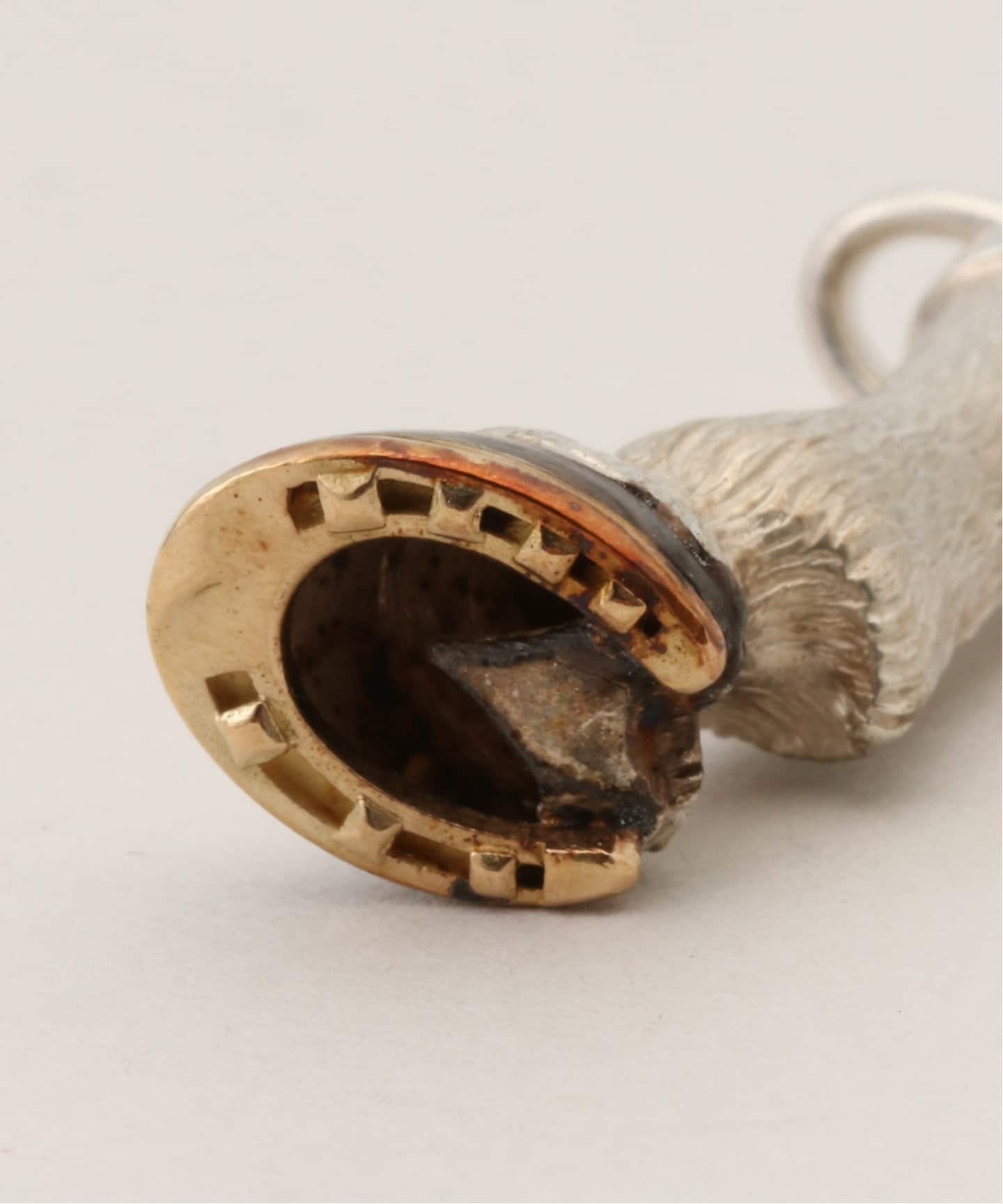 VINTAGE HERMES/エルメス】 Charm Horse leg（チャーム