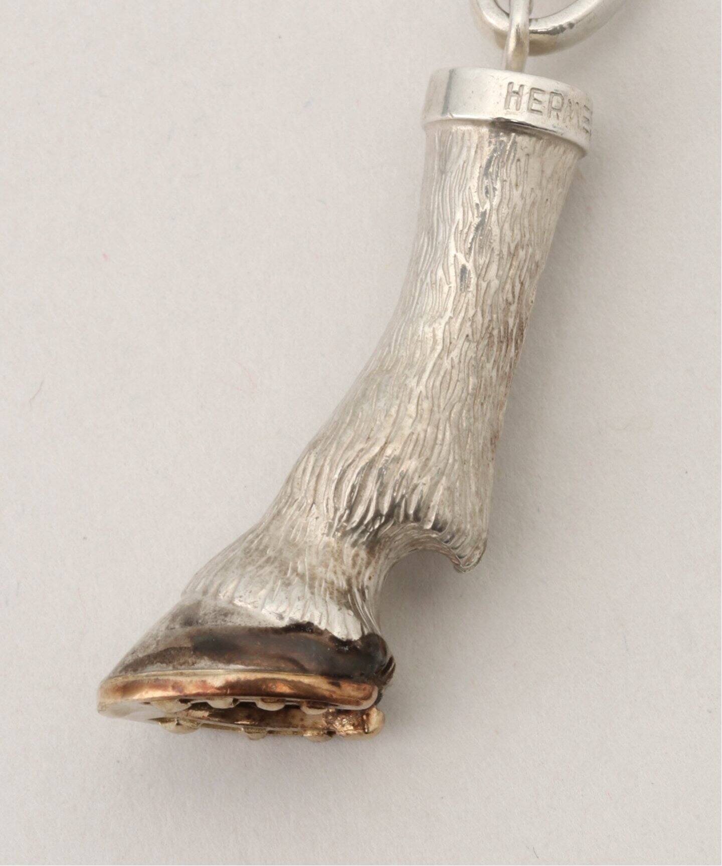 VINTAGE HERMES/エルメス】 Charm Horse leg（チャーム